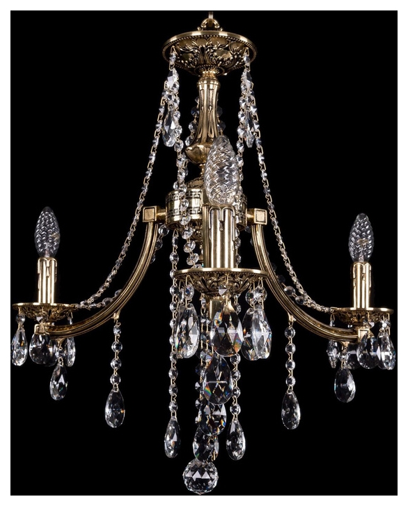 

Люстра подвесная Bohemia Ivele Crystal 1771/3/190/B/GB