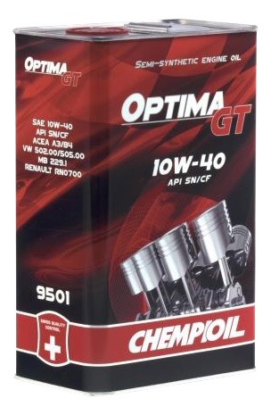 Моторное масло Chempioil Optima GT Metal 10W40 4 л