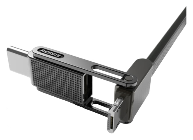 фото Кабель remax rc-070th lightning 1м black