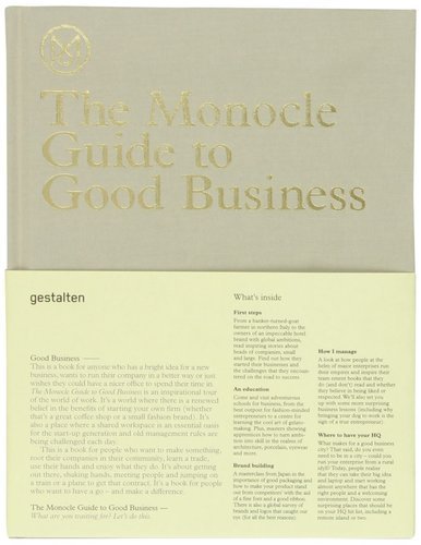 

The Monocle Guide To Good Business