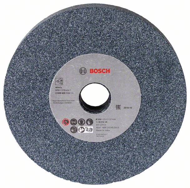 

Круг шлифовальный Bosch 200Х25Х32 К36 Д/GSM 200 2608600111