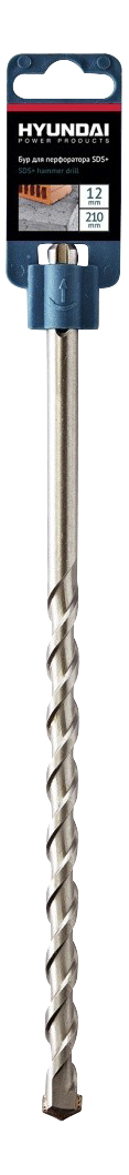

Бур для перфоратора Hyundai SDS+ 12x260mm (15/150) 201124, SDS+ 12x260 мм