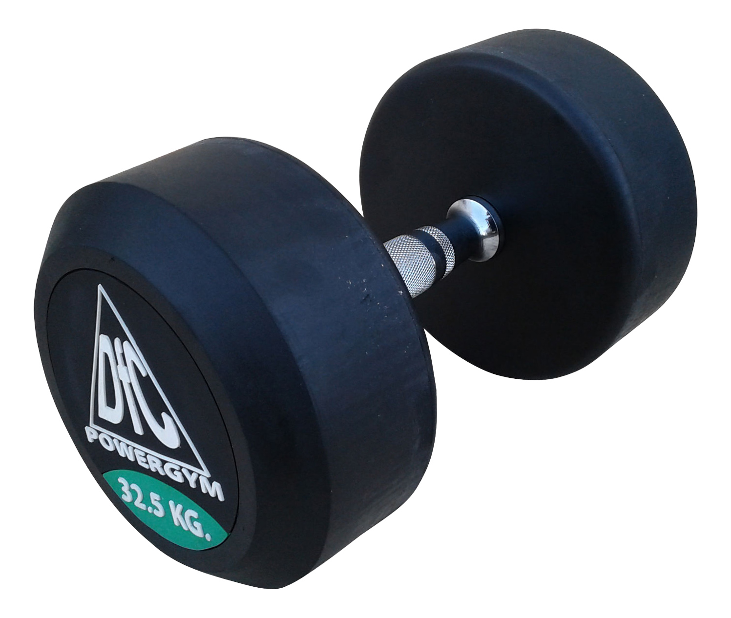 Неразборные гантели обрезиненные DFC Powergym DB002 2 x 32,5 кг, черный