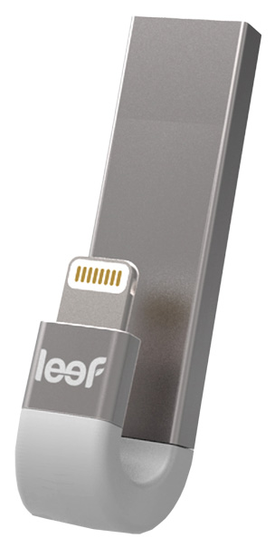 фото Флешка leef ibridge3 32гб silver (lib300sw032r1)