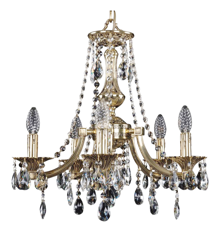 

Люстра потолочная Bohemia Ivele Crystal 1771/5/150/C/GW