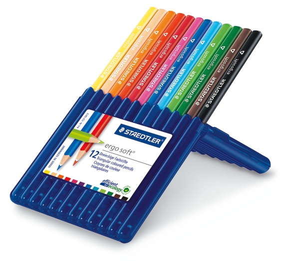 

Карандаши цветные Ergosoft трехгранные 12 цв. Staedtler, 157