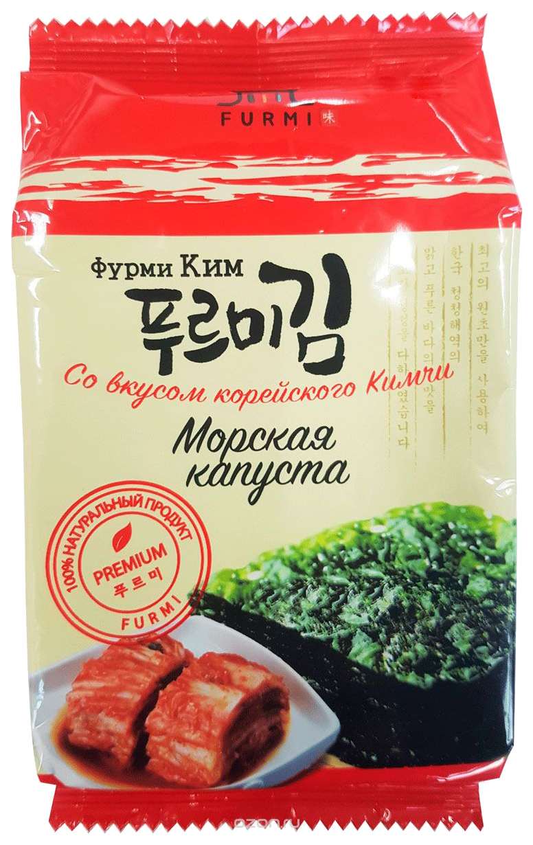 Морская капуста Furmi Kim со вкусом кимчи 5 г