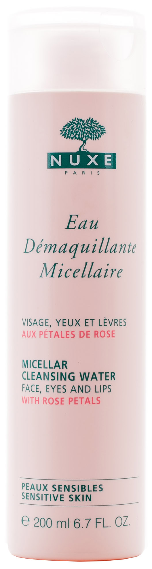 

Мицеллярная вода Nuxe Aux Petales de Rose 200 мл, Aux Petales de Rose