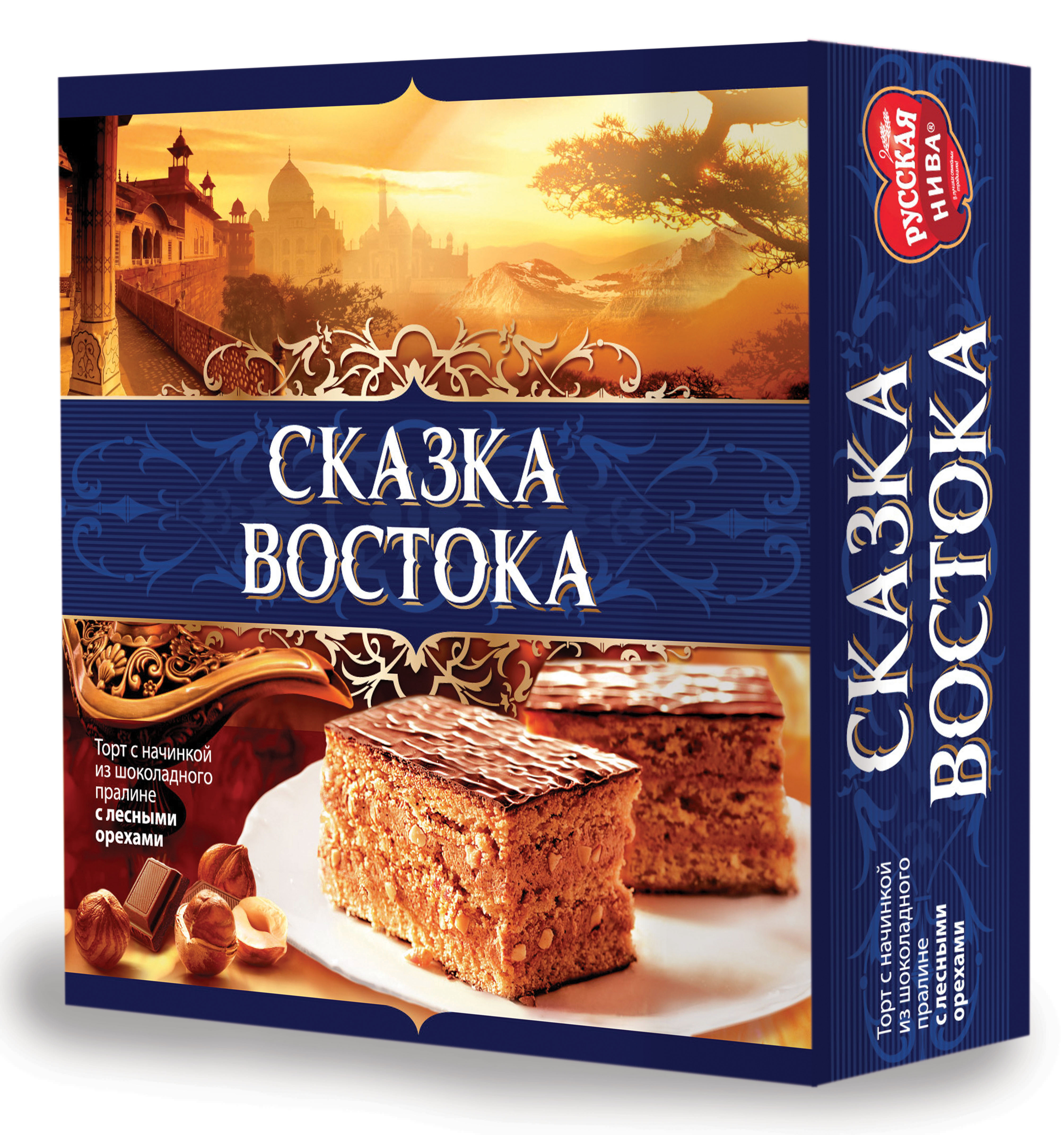 

Торт Русская Нива сказка востока 560 г
