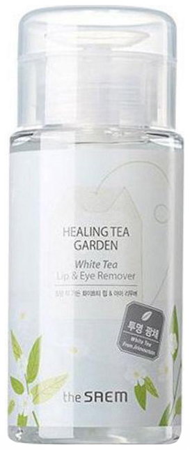 Купить Жидкость для снятия макияжа с глаз и губ The Saem 150 мл, Healing Tea Garden Green Tea Lip & Eye Remover