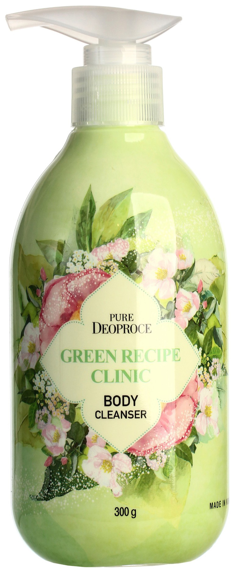 Гель для душа Deoproce Pure Green Recipe Clinic Body Cleanser 300 г