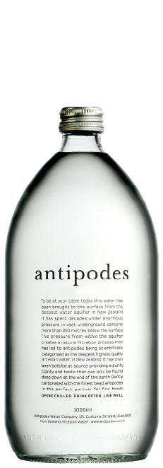 Вода питьевая Antipodes негазированная стекло 12 шт по 1 л