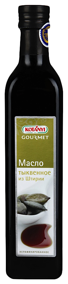 фото Масло kotanyi gourmet из штирии тыквенное нерафинированное 500 мл