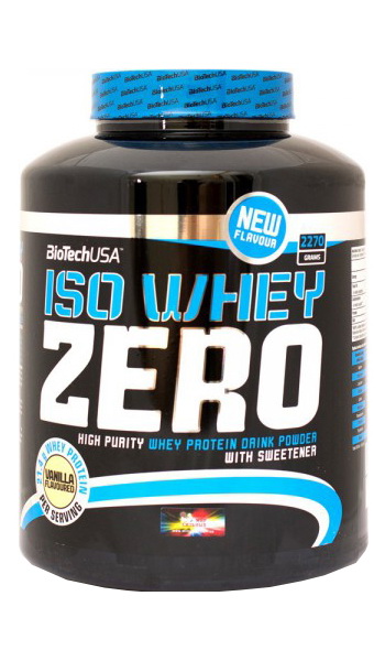 фото Протеин biotech iso whey zero lactose free, 2270 г, vanilla