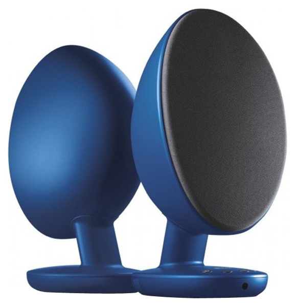 фото Колонки kef egg blue