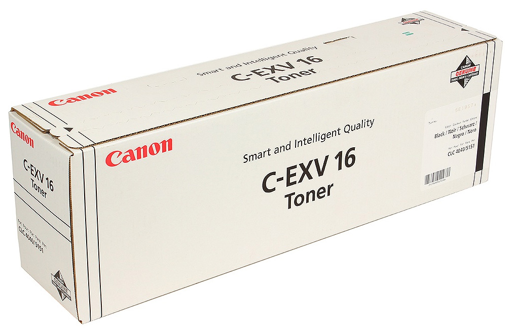 

Картридж для лазерного принтера Canon C-EXV16Bk черный, оригинал, C-EXV16Bk