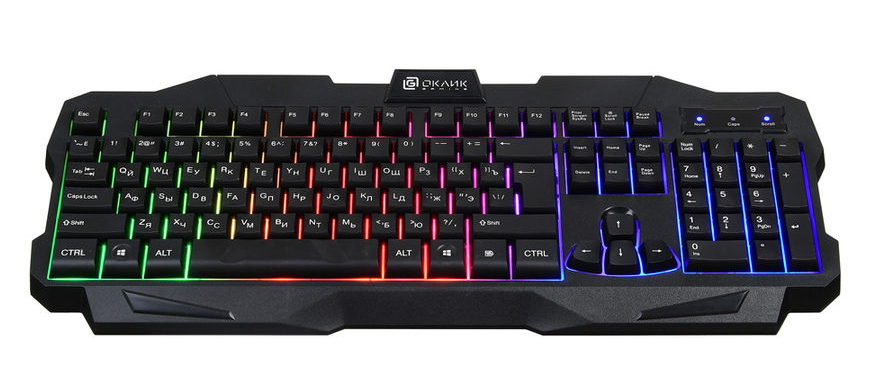 Игровая клавиатура OKLICK 757G Black