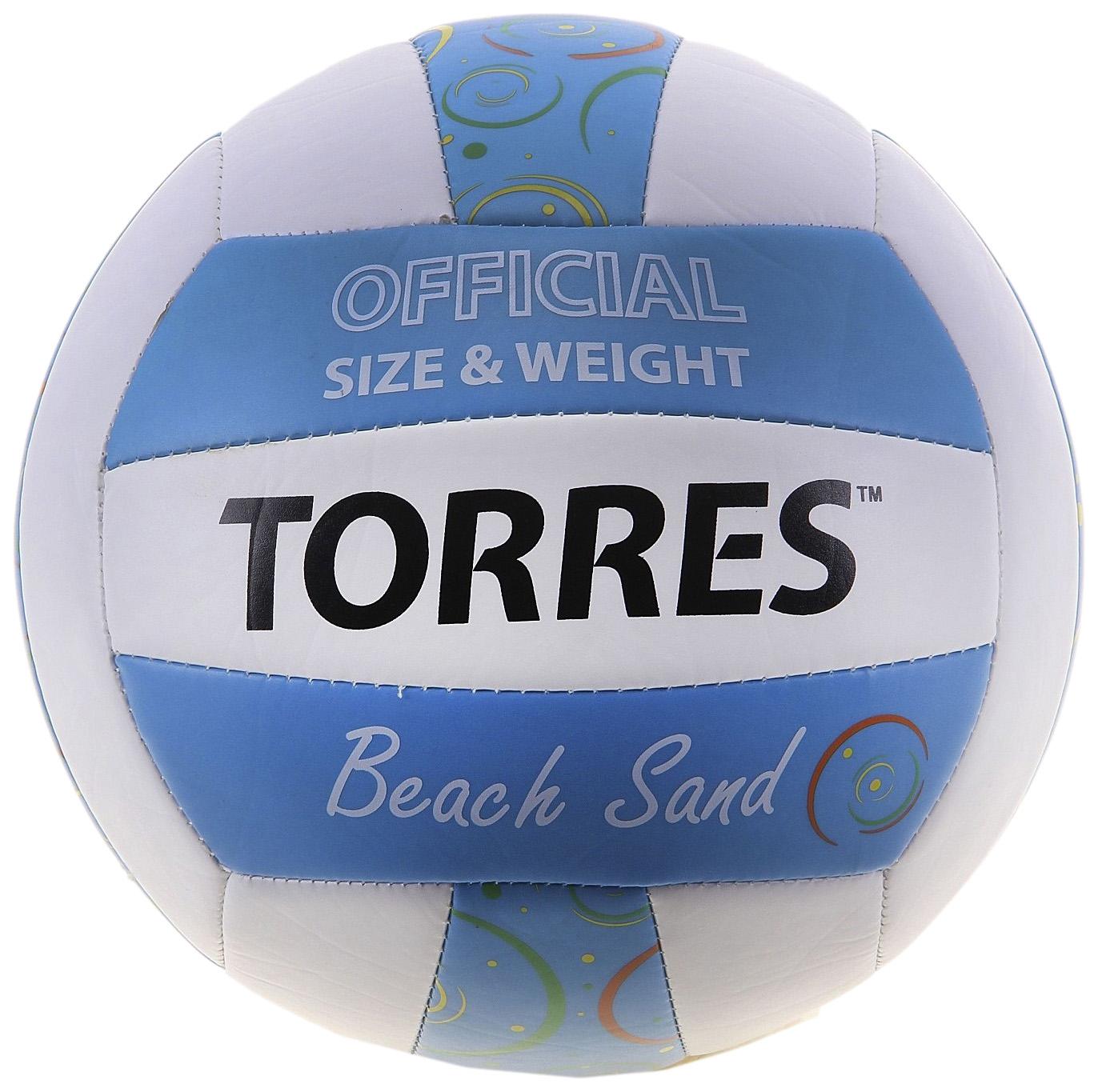 Волейбольный мяч Torres Beach Sand №5 sand blue