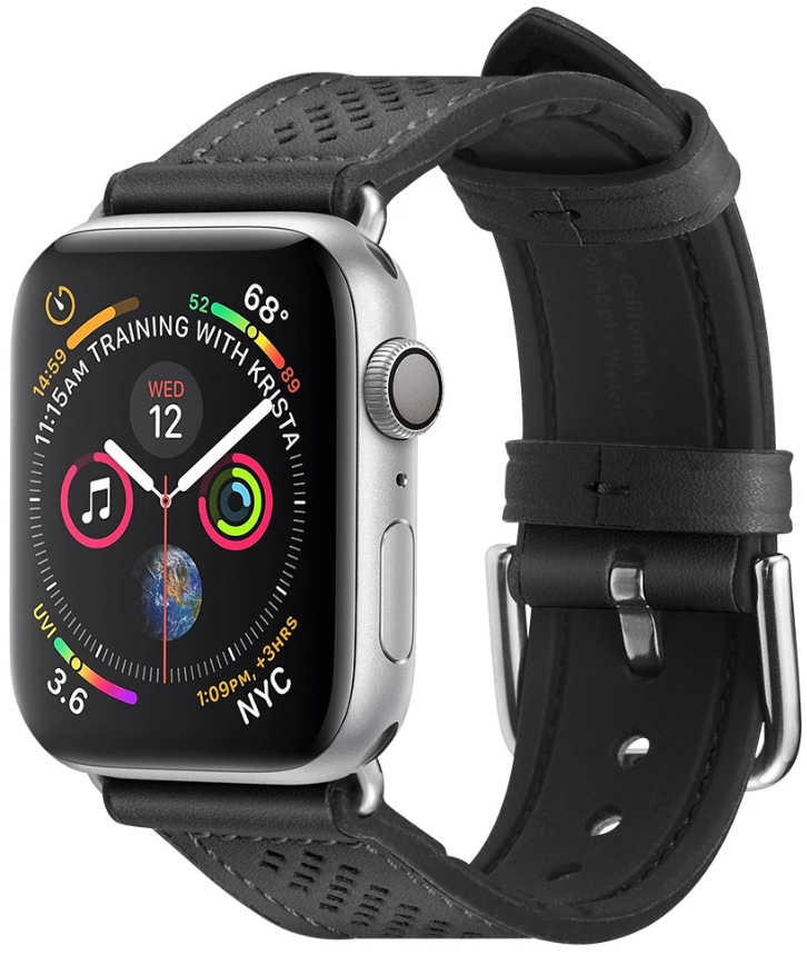 Ремешок Spigen Retro Fit для Apple Watch Series 2/3/4/5 42/44 mm Black