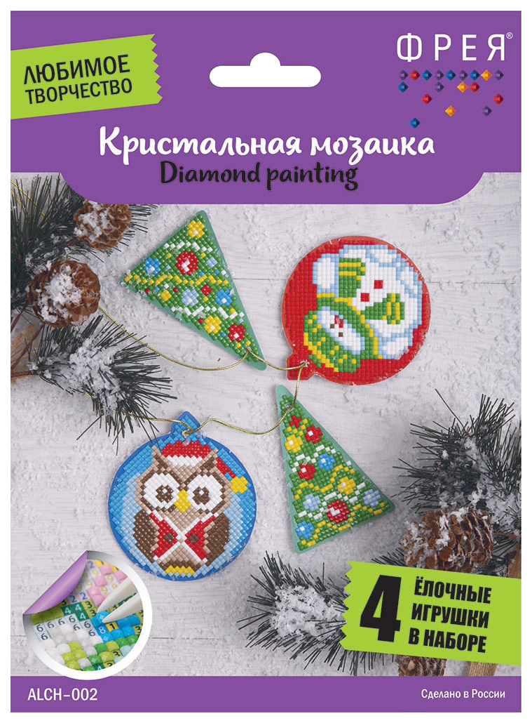

Мозаика Фрея Сова и елочка 134578-TN