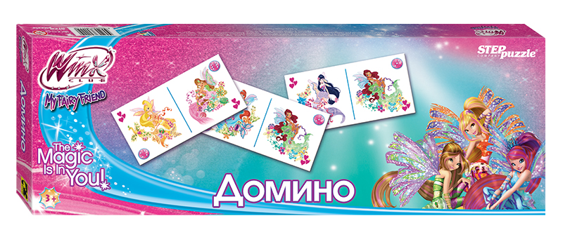 Домино Step Puzzle Winx Rainbow