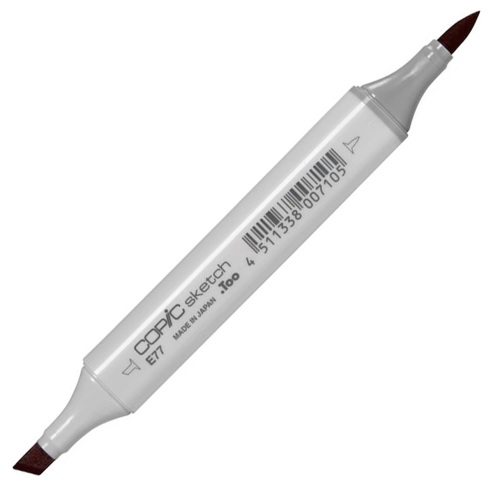 

Маркер Copic Sketch E77 каштановый коричневый