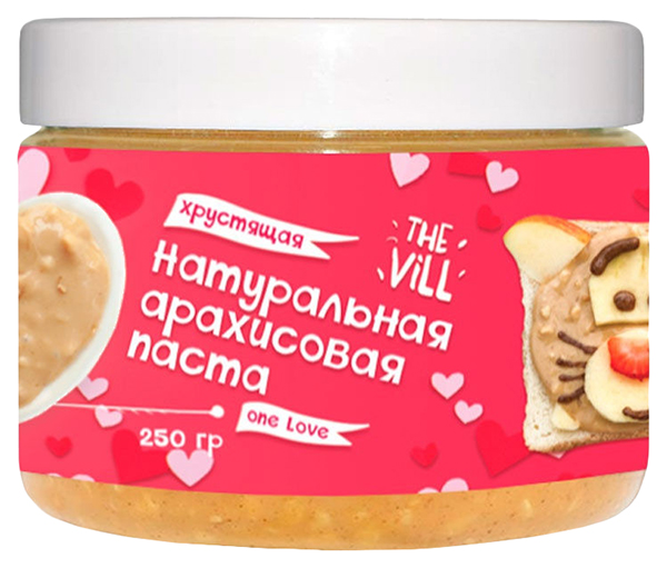

Паста арахисовая The Vill хрустящая