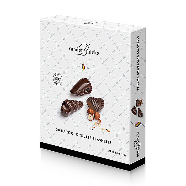 

Конфеты Vandenbulcke Dark Chocolate seashells 250 г