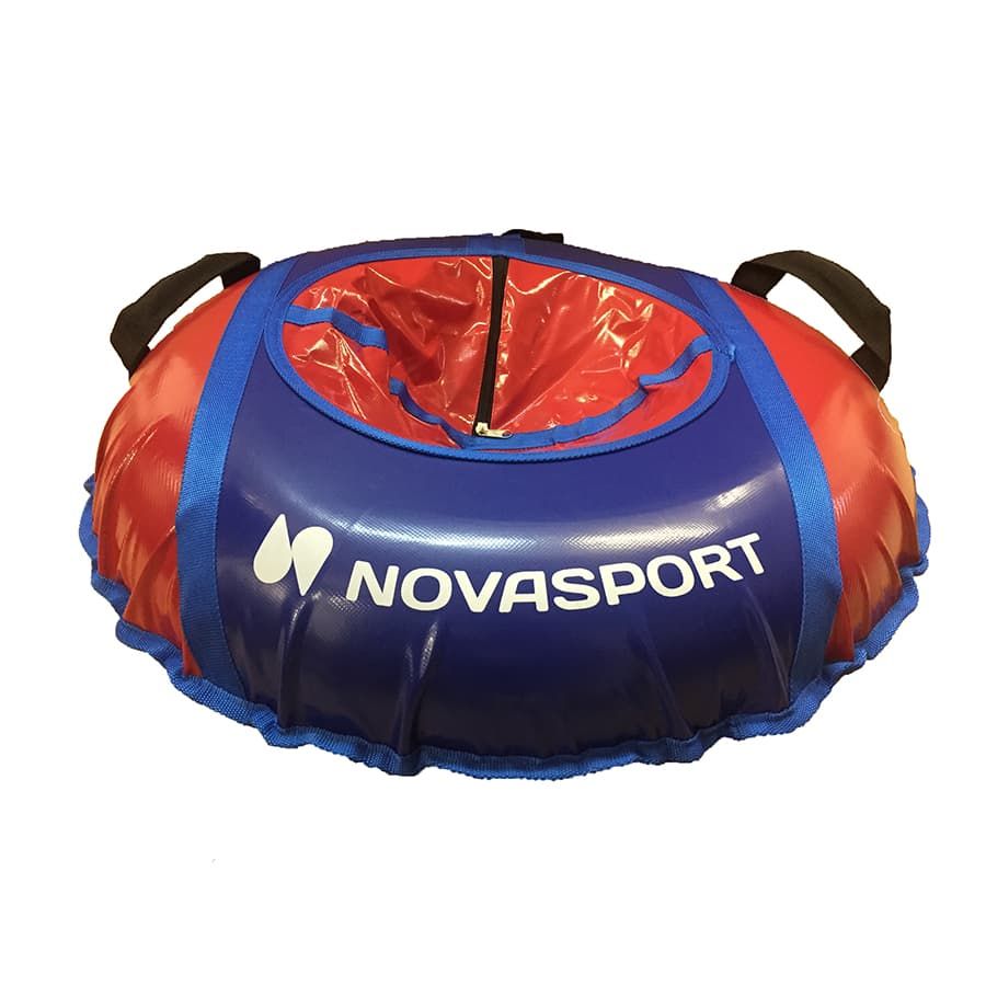 Тюбинг NovaSport синий/красный без камеры, 125 см