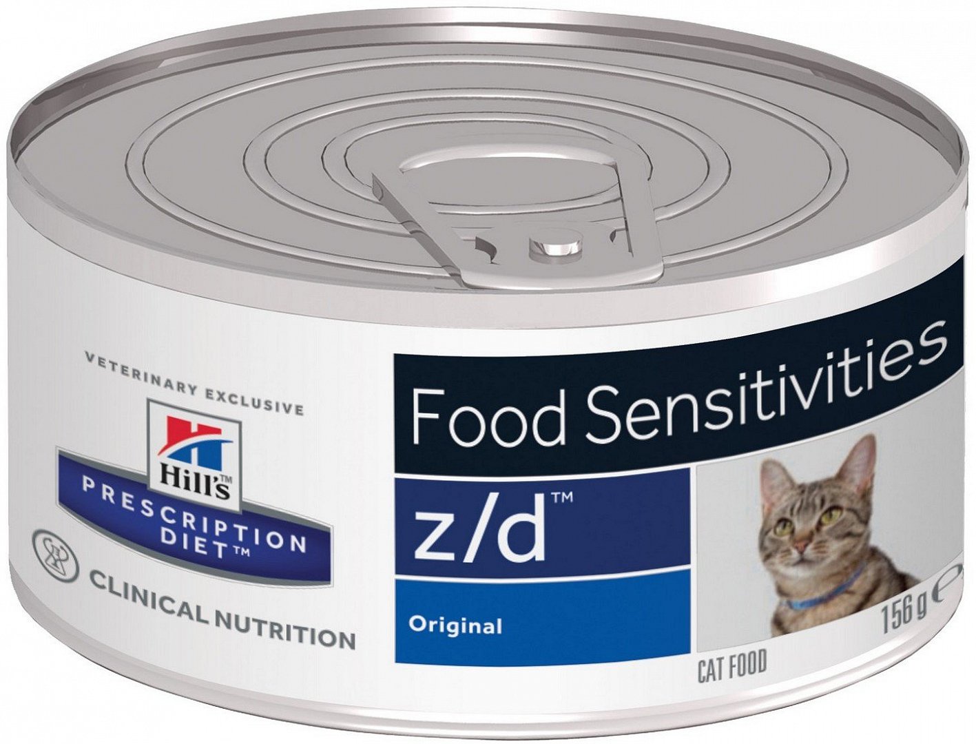 фото Консервы hill's prescription diet z/d food sensitivities для кошек 156г