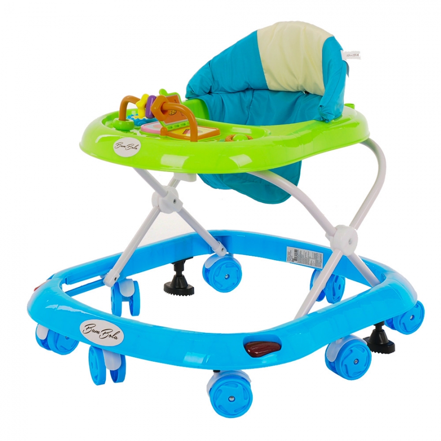 

Ходунки Bambola Обучайка Green+Light Blue