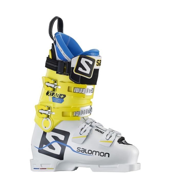 фото Горнолыжные ботинки salomon x lab+ 130 2018, white/yellow, 26.5