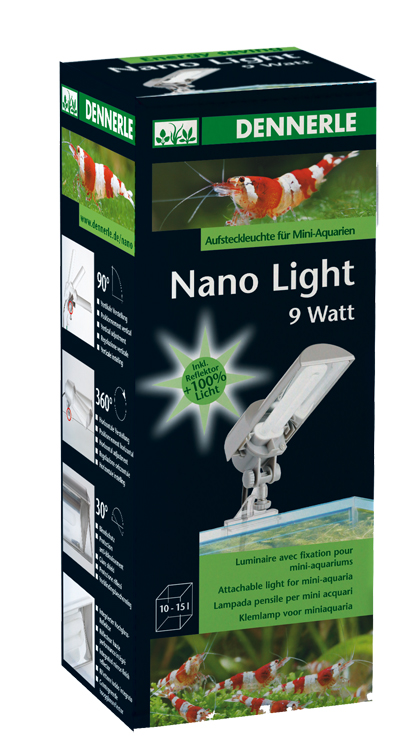 фото Светильник для аквариума dennerle nano light, 9 вт, 6000 к, 20,5 см