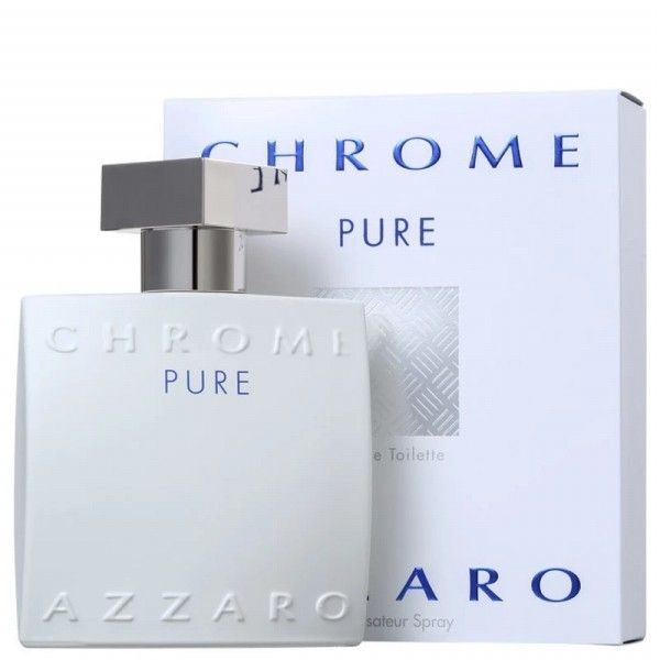 Туалетная вода Azzaro Chrome Pure 50 мл azzaro лосьон после бритья chrome