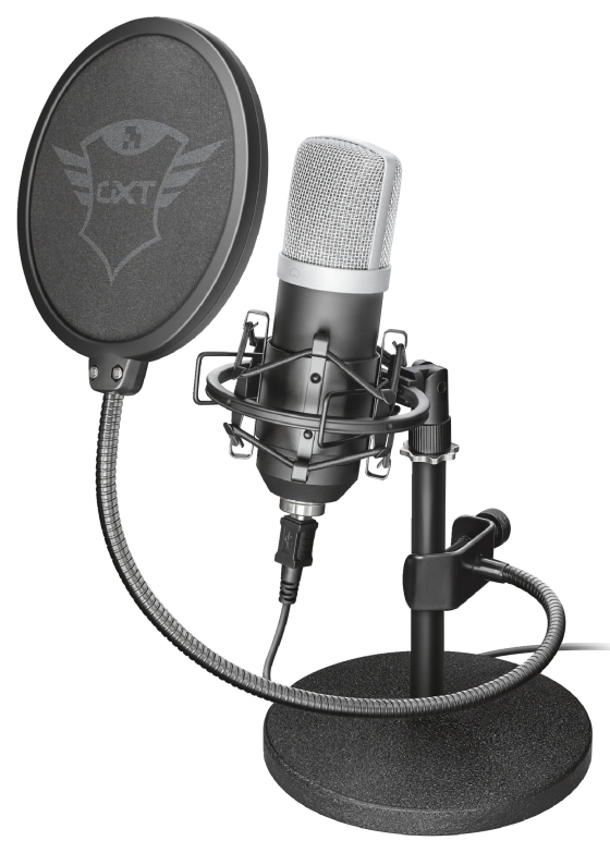 Микрофон Trust GXT 252 EMITA Streaming Black (21753)