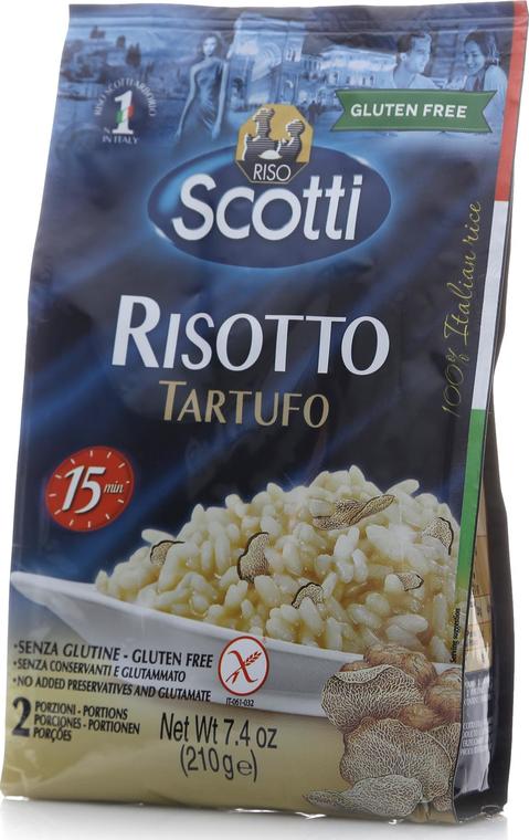 фото Рис riso scotti risotto al tartufo ризотто c трюфелем 210 г