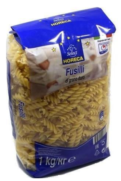 

Макароны Horeca fusilli спиральки 1 кг