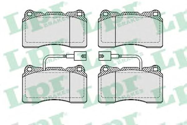 фото Комплект тормозных колодок lpr 05p674
