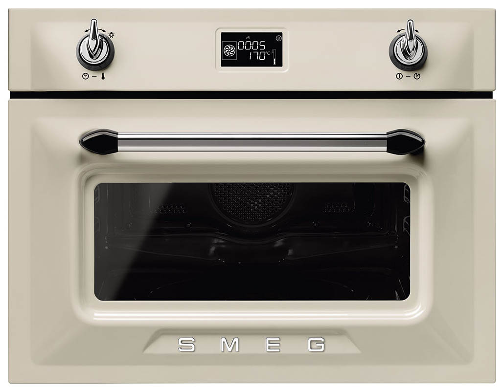 фото Встраиваемый электрический духовой шкаф smeg sf4920mcp1 beige