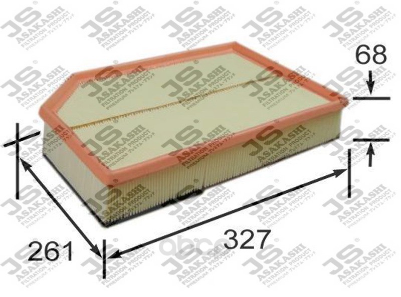 

Фильтр воздушный двигателя JS Asakashi A0334