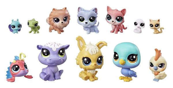 фото Фигурка littlest pet shop hasbro 12 счастливых петов