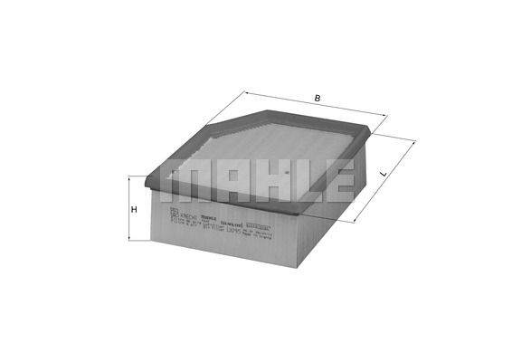 

Фильтр воздушный KNECHT LX 795