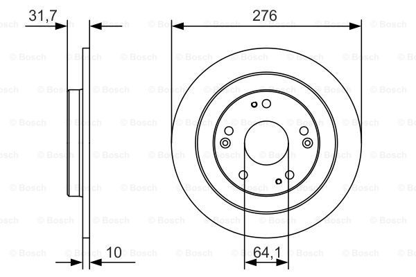 фото Тормозной диск bosch 0986479a92