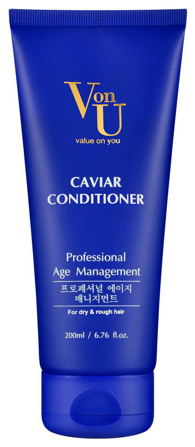 Кондиционер для волос Von U Caviar Conditioner 200 мл кондиционер против выпадения волос re form