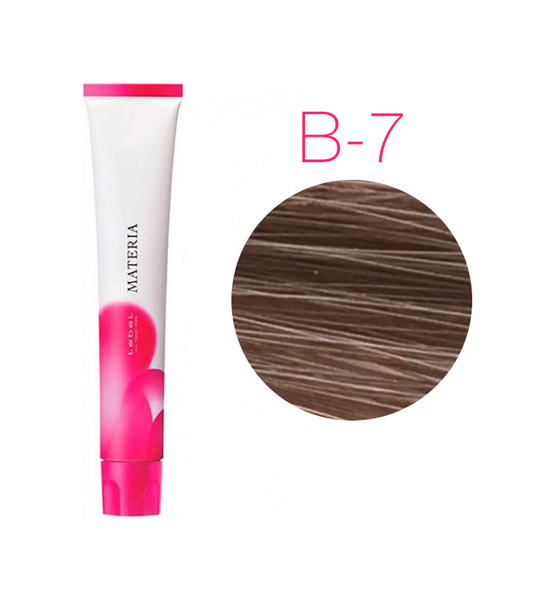 Краска для волос Lebel Materia B7 блондин коричневый 80 мл redroom вибратор женский кролик с подогревом 2в1 двойная стимуляция 7 режимов