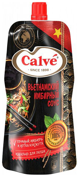 фото Соус calve вьетнамский имбирный 230 г