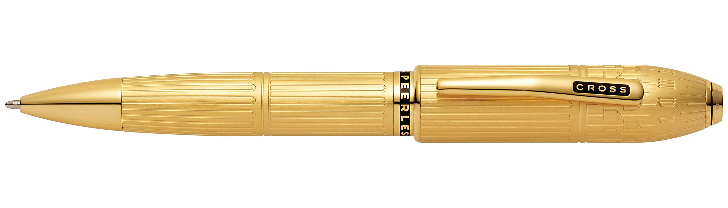 

Шариковая ручка Cross Peerless Citizen LE London Rolled Gold M