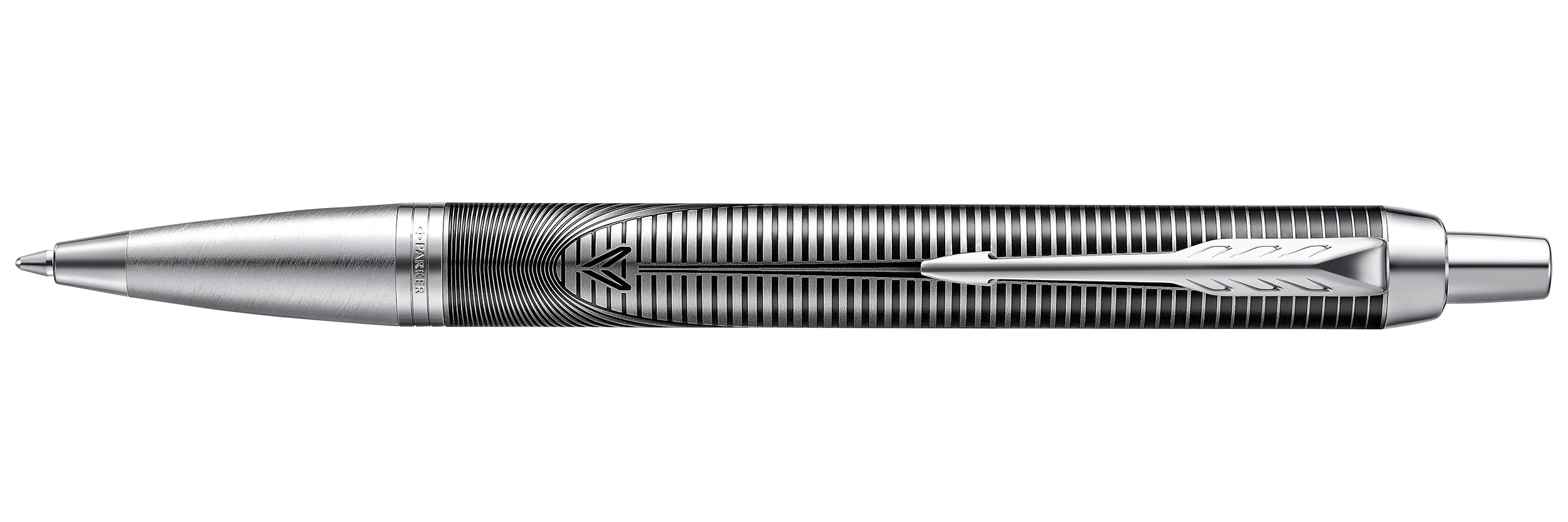 

Parker IM SE - Metallic Pursuit BP, шариковая ручка, M, BLU