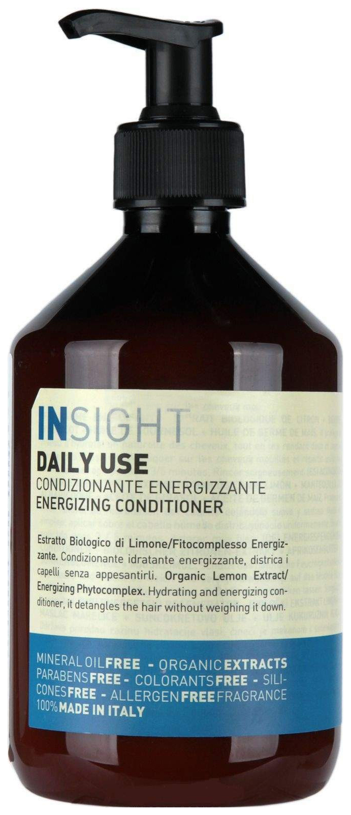 Кондиционер для волос Insight Daily Use Energizing Conditioner 400 мл insight кондиционер для ежедневного использования daily use 100 мл
