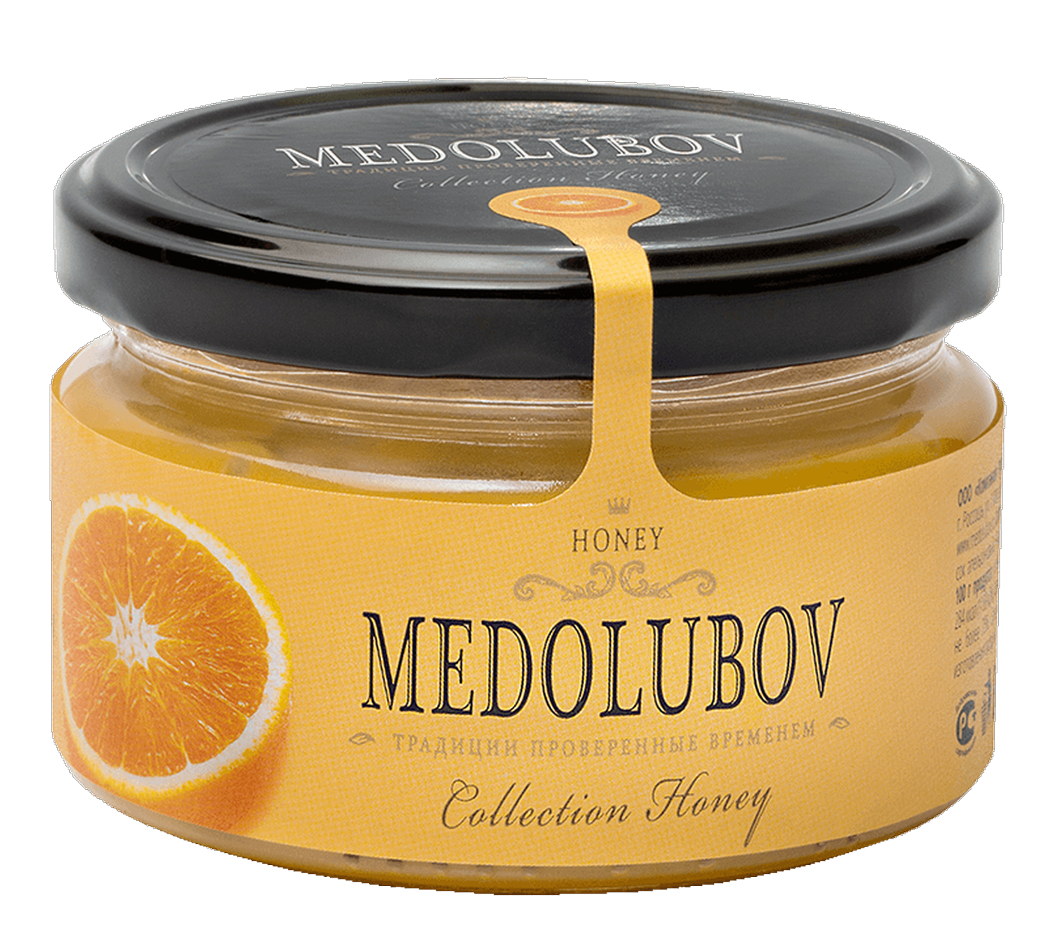 Крем-мед с апельсином Медолюбо  250 мл